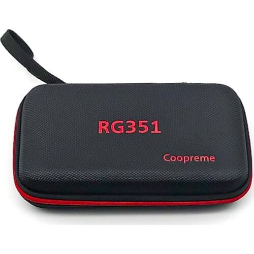 Game Console Storage Bag Pouch for RG350 Handheld Retro Game Console Protective Dustproof Waterproof Zipper Carry Bag