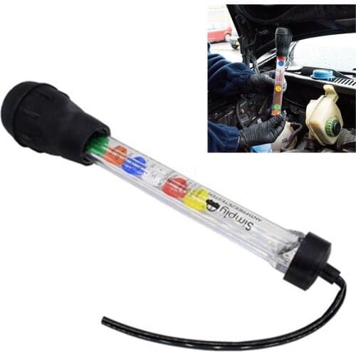 Radiator Coolant Water Tester Ethyl Glycol Anti Freeze Check Measure Check Special Additive Cooling System Car Antifreeze Tester