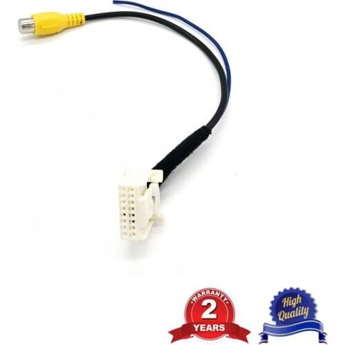 Rear View Camera Cable Adapter Wiring Harness For Hyundai Elantra Avante Santa Video Input Plug 16 Pin Interface