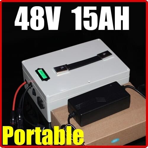 48V 15AH Ebike Portable multifunction Lithium Battery 1000W Electric bicycle Scooter battery