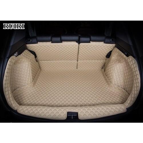 Best quality! Special car trunk mats for Honda Vezel 2019 waterproof cargo liner boot carpets for Vezel 2018-2014,Free shipping