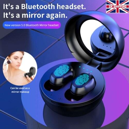 Mini Bluetooth 5.0 Wireless Earphone TWS Earphones In-Ear For IOS Android Sport Gaming Hifi Stereo Headsets