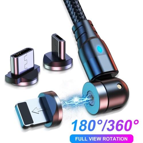 TKEY NEW Magnetic usb Cable Fast Charging Type C Magnetic Charger Micro usb Cable For iPhone 11 XS Plus Xiaomi mi 9t Samsung usb