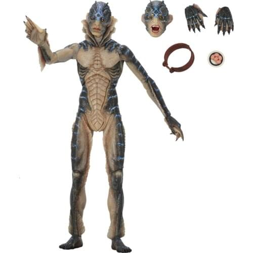 NECA the Shape of Water amphlbian man Joints Moveable Model Toys