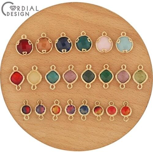 Cordial Design 10Pcs Jewelry Accessories/DIY Making/Earrings Pendant/Connector/Circular Shape/Jewelry Findings & Componentse