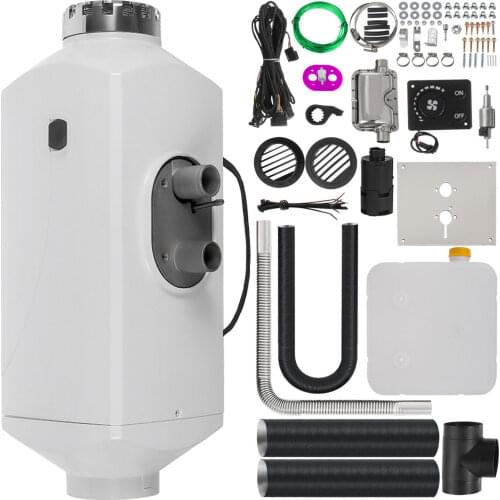 HQ Silent Heater 5KW 12V Aluminum Alloy Diesel Air Heater Parking Heater Air Heater With Silencer