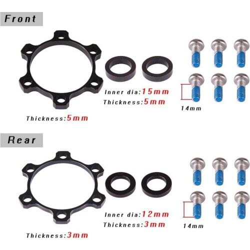 BOOST Hubs Front Fork Converter Bicycle Boost Hub Adapter Change Front 100*15 Turn 110*15 Back 142 Turn 148*12 Converter Washer