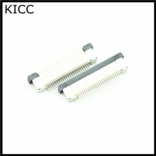 10Pcs FPC FFC Connector cable socket 0.5MM 32Pin Drawer type Top contact