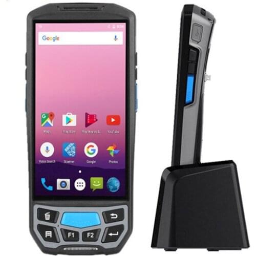 1D 2D QR Barcode Scanner NFC WIFI PDA Android 8.1 5 Inch Wireless Portable Bar Code Rearder Handheld POS Terminal