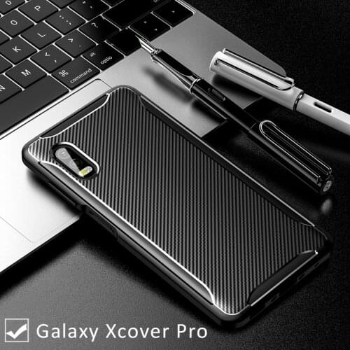 Case for samsung xcover pro bumper cover on galaxy xcoverpro x coverpro protective phone coque bag silicone matte soft tpu shell
