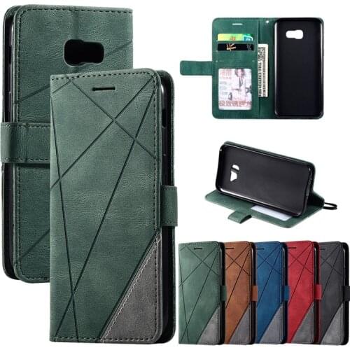 A520 Case for on Samsung Galaxy A5 2017 SM-A520F Cover Flip Leather Cases Samsung A5 (2017) A520 Coque Wallet Strap Phone Covers