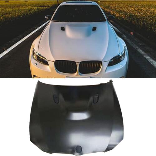 For BMW 3 Series E90 2005 2006 2007 2008 M3 Style Sedan LWB Carbon Fiber Hoods Engine Cover Bonnet Lid Vent Cover Air Hood