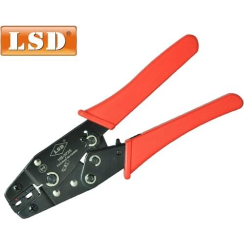 HS-0725 terminal crimping pliers, crimping pre-insulated terminals 0.5-2.5mm2 hand crimping tools