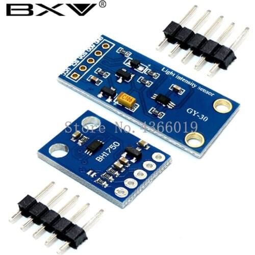 GY-302 GY-30 BH1750 BH1750FVI The digital optical intensity illumination sensor BH1750FVI of module for 3V-5V