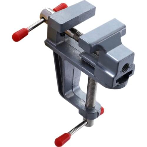 Hot YO-Portable Mini Table Vise Clamp Small Vice for Small Work Hobby Jewelry Diy Craft Repair Tool Work Table Vise Tool