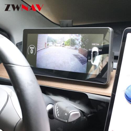 Android For Telsa Model 3 Universal Digital Dashboard Panel Virtual Instrument Cluster Support GPS IPS Screen Center Speedometer