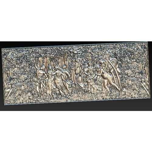 STL Model Nature for CNC Router 3D Printer Artcam Aspire Bas Relief