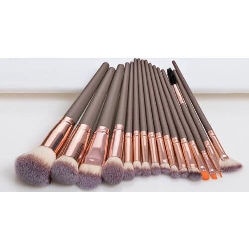 16PCS Makeup Brushes Set Eye Shadow Brush Foundation Brush Concealer brush High Quality Skin-friendly Portable Makeup Tools