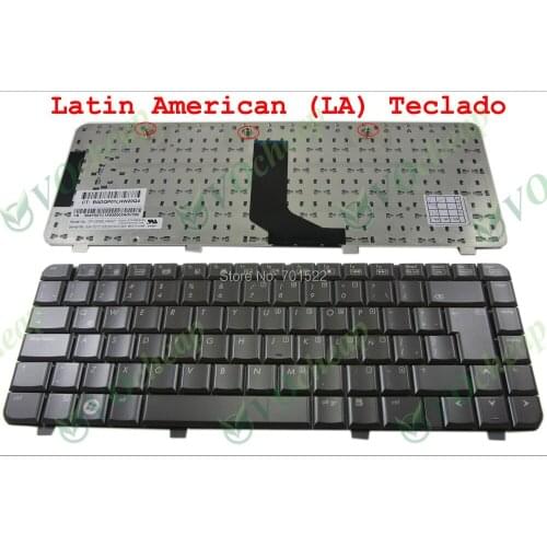New Laptop keyboard for HP Pavilion dv2000 dv2100 dv2200 Presario V3000 V3100 V3300 Black Latin (LA) Teclado - MP-05586LA64421