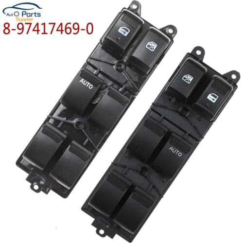 New 8-97417469-0 8-98192251-1 For Isuzu D-Max Dmax Pickup 2012-2019 Electric Power Master Window Switch 8974174690 8981922511