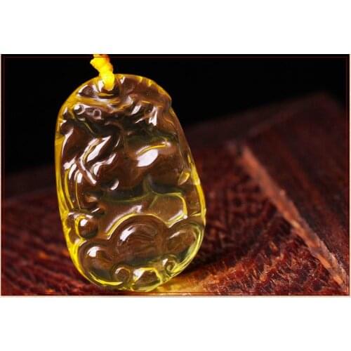 A genuine peace natural twelve zodiac Horse Pendant pendant Korean lucky Amulet