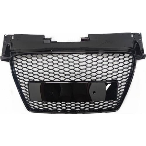 For TTRS Style Car Front Bumper Mesh Car Front Grille Racing Grill for Audi TT/TTS 8J 2006-2014 Car Mesh