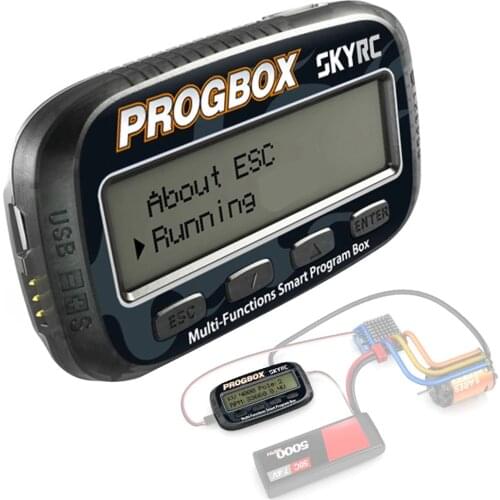 SKYRC TORO PROGBOX 6 in 1 Multi-Functions Intelligent Program Box for RC Model ESC Servo Motor Tester SK-300046-01