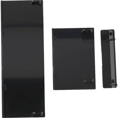 3 Parts Door Covers For Nintendo Wii Console Replacement Memeory Card Door Slot Cover Lid Memeory Card Cover