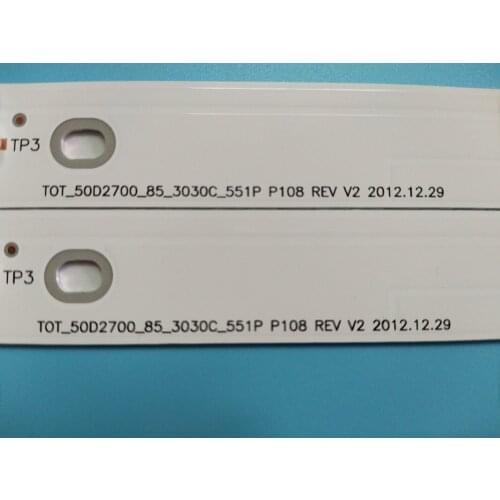 40 PCS/lot LED backlight strip for TCL 50FS3800 LED50D2720 LVF500AUOY Thomson 50FA3213 TOT_50D2700 50HR330M05A0 V2 4C-LB500T-YH2