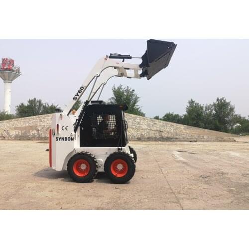 SY60 Small Size Wheel Skid Steer SYNBON New Product Mini Front Loader