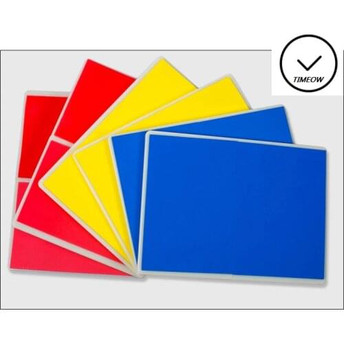 TIMEOW Taekwondo Rebreakable Board Karate Martial Arts Training Equipment Blue Black Red WTF TKD Performance Plate Kick board