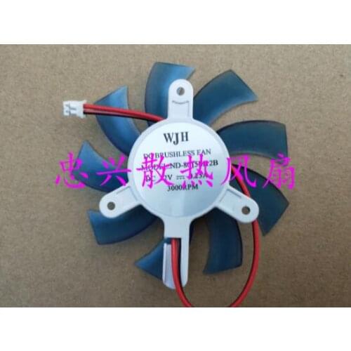 WJH ND-8015M12B 12V0.25A hole spacing 4.2CM fan blade 7.5CM video card fan