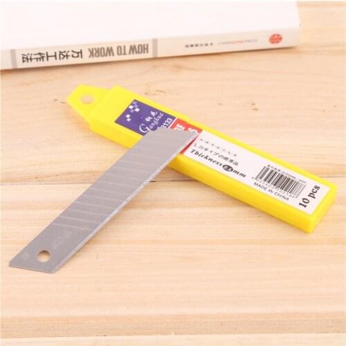 10 pcs/lot 9mm Mini Metal Utility Knife Box Cutter Blades DIY Kawaii Deco Art Craft Paper Knives Office School Supplies