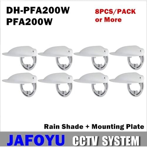 8PCS/PACK or More DH PFA200W Rain Shade Base Plate CCTV Accessory DH-PFA200W for IR Eyeball Dome Camera HDCVI Security Camera