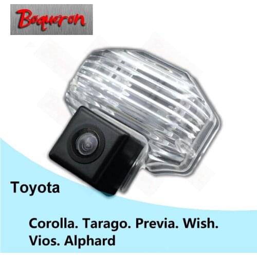BOQUERON for TOYOTA Corolla Tarago Previa Wish Vios Alphard SONY Waterproof HD CCD Car Camera Reversing Reverse rear view camera