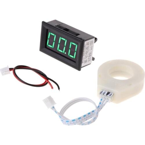 DC 5-120V 100A Digital Voltmeter Current Voltage Amp Meter Hall Effect Sensor -v