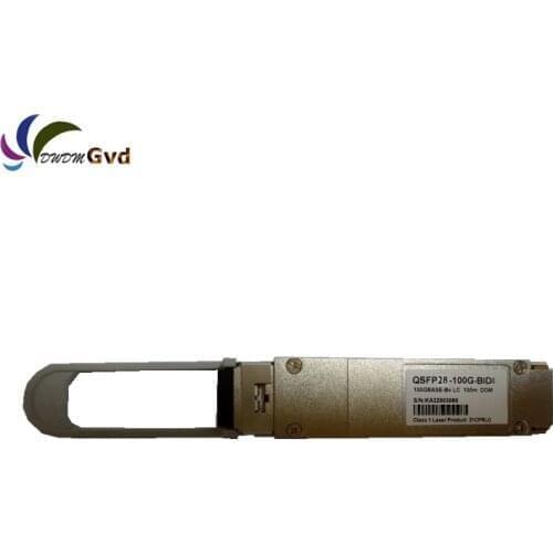 H3C QSFP-100G-BIDI-MM850 Compatible QSFP28 100G BiDi 855nm/908nm 100m LC DOM Optical Transceiver Modules
