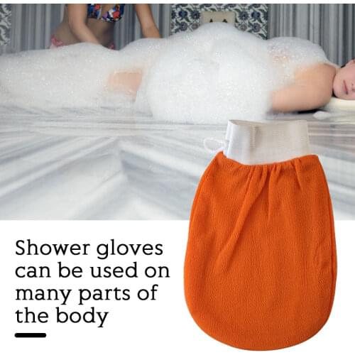 Moroccan Bath Scrub Glove Exfoliating Body Facial Tan Massage Glove Exfoliator Glove Random Color Bath Shower Wash