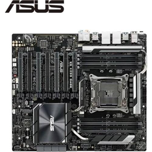 NEW For Asus WS X299 SAGE Original Desktop Intel X299 DDR4 Motherboard LGA LGA 2066 USB3.0 M.2 SATA3