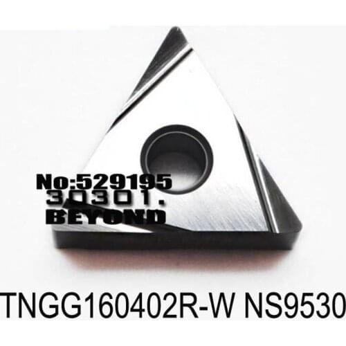Original TNGG160402R-W TNGG160404R-W TNGG160408R-W NS9530 TNGG 160402 160404 160408 Carbide Inserts Lathe Cutter Tools