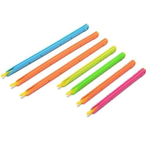 Plastic Food Sealing Rod Moisture-proof Food Preservation Snacks Sealing Clip Rod-type Plastic Sealing Clip Portable Tool