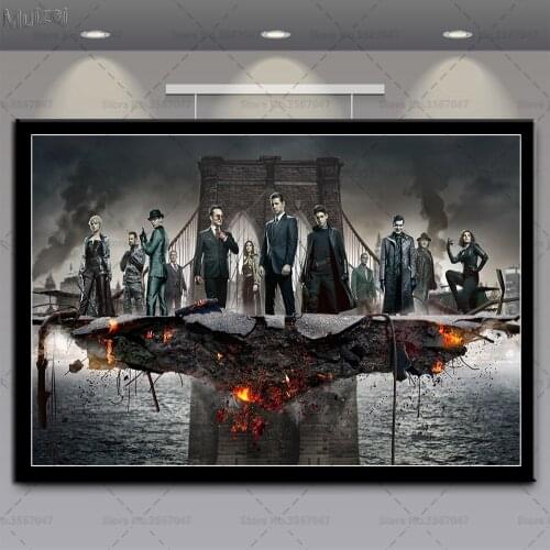 Posters and Prints Gotham Hot TV Series Wall Art Poster Canvas Painting Pictures for Home Decoration