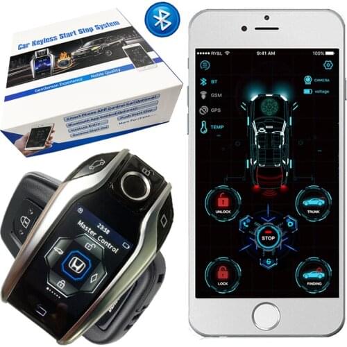 Drop Shipping KOL Remote Keyless Entry With RFID Anti Theft And Push Engine Button Start Remote Engine Start System