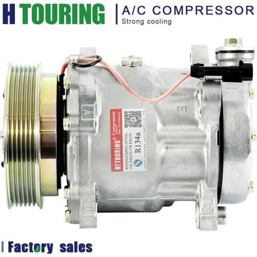 SD7V16 A/C Compressor for Alfa Romeo Lancia Maserati 606072890 60813335 60607289 71721748 71721747 71781777 578377501 12V 24V
