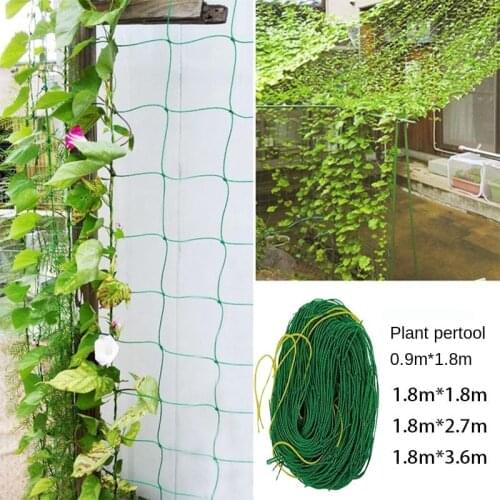 Nylon Mesh Horticulture Plant Crawl Net Loofah Morning Glory Cucumber Vine Grow Holder Farm Crawl Chess Gardening Net