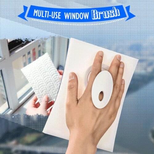 Window Cleaning Brush Tool Multi-use Kitchen Bathroom Glass Screen Windows Mirrors Wall Household Cleaning Brush Dropshipping
