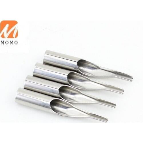 Tattoo Craftsman Tattoo Material High Quality Boutique Stainless Steel Tattoo Short Tattoo Tips Needle Cap Suit
