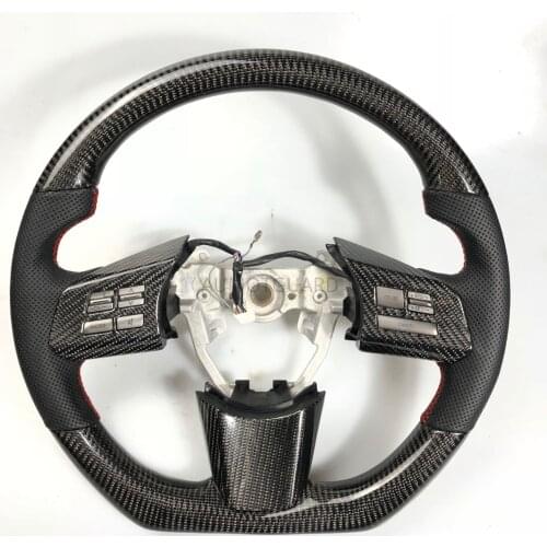 High Quality Custom Racing Carbon Fiber Steering Wheel For Subaru Legacy 3.6 sedan 2010 2011 2012 2013