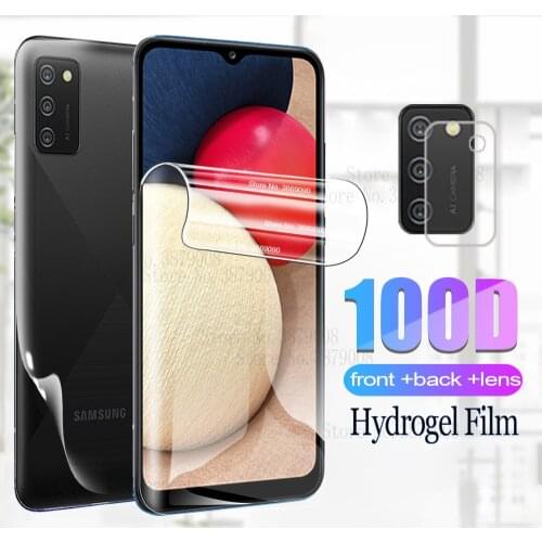 Front back hydrogel film for samsung a02s screen protector for samsung a 02s 02 s samsunga02s protective film galaxi a02s glass