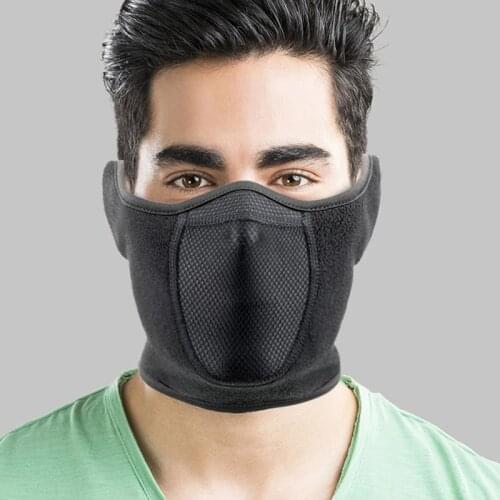 Winter Thermal Fleece Balaclava Full Face Mask Skiing Hat Bandana Hat Windproof Snowboard Scarves Womens Men Helmet Cap